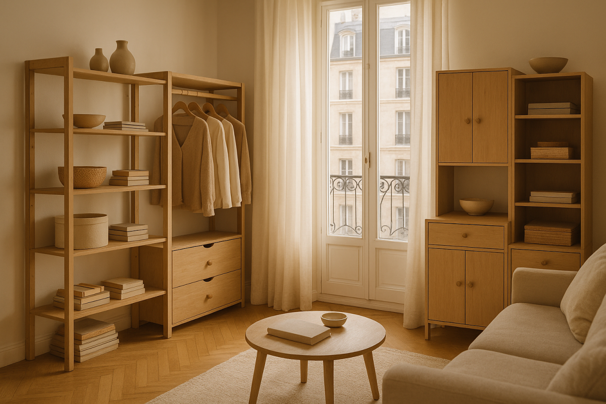 Guide ultime des meubles de rangement pour petits espaces