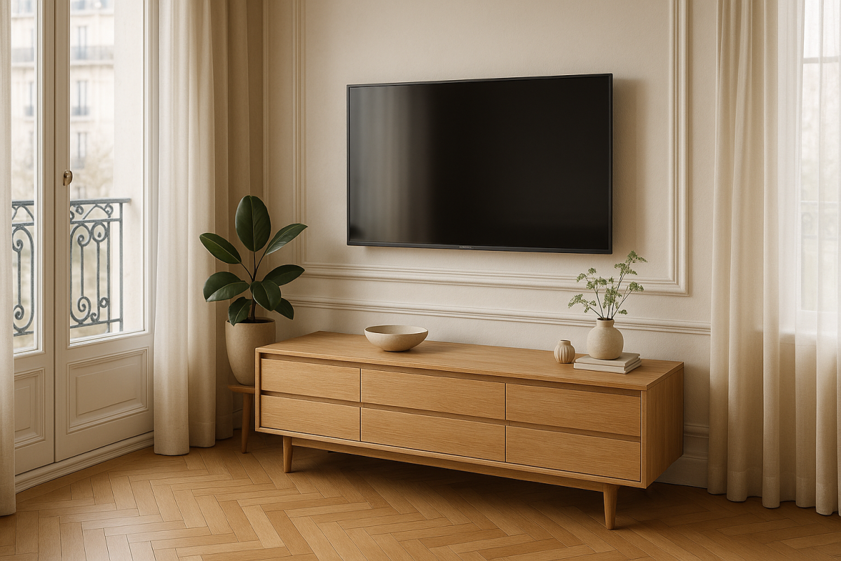 Meubles TV design : atouts pour un salon moderne